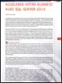 Accélérez votre business avec SQL Server 2012