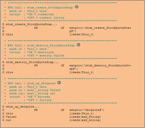Services Web en RPG ILE – Écrire un programme HLL