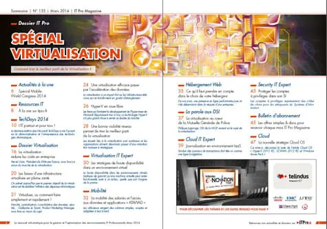 IT Pro Magazine, dossier Spécial Virtualisation