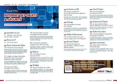 IT Pro Magazine – Dossier Spécial Internet des Objets