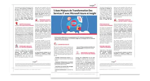 5 Axes de transformation IT avec Microsoft Azure et Insight