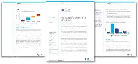 Rapport IDC sur la gestion de Cloud hybride