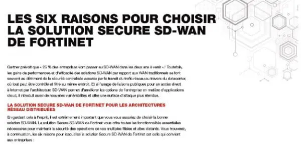 Sécurité SD-WAN : quels impératifs ?