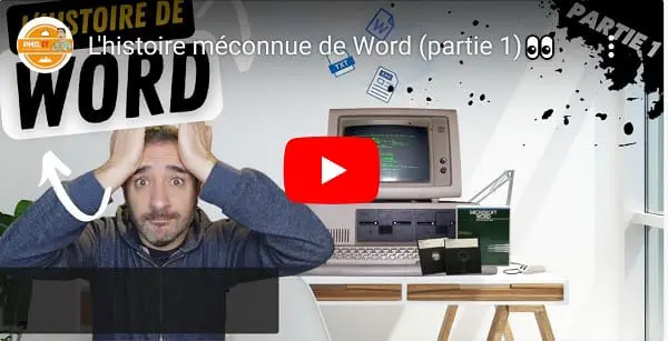 L’histoire de Microsoft Word ! Partie 1