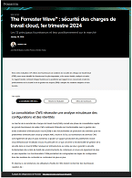 Rapport Forrester sur les solutions de sécurité des charges de travail cloud (CWS)