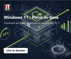 Dosser Windows 11 : Microsoft généralise le point-in-time restore pour accélérer la remise en service des PC