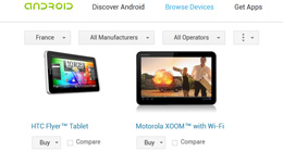 Google pourrait vendre des tablettes Android