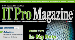 À la une de IT Pro Magazine : Une rentrée aux couleurs du Big Data !