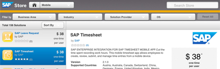 Sapphire Now – Les solutions mobiles SAP passent à Windows 8