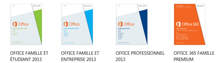 Microsoft lance les nouvelles éditions Office 2013 et Office 365