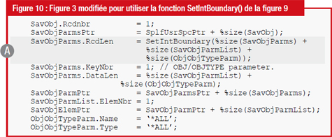 Champs RcdLen et DataLen