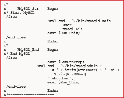 Interface de commandes : généralités