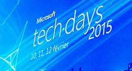 TechDays 2015 : Première journée consacrée dév’