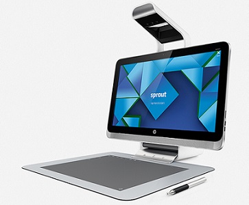 Sprout by HP, Premier poste de travail immersif