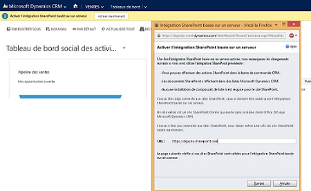 Intégration de la topologie OCS 2007R2 ou OCS 2007