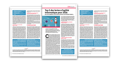 Top 5 des leviers d’agilité informatique en 2016…