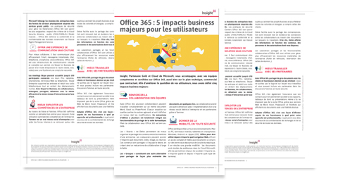 Office 365 : Quels impacts business pour les utilisateurs ?