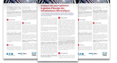 Optimiser la consommation énergétique du data center