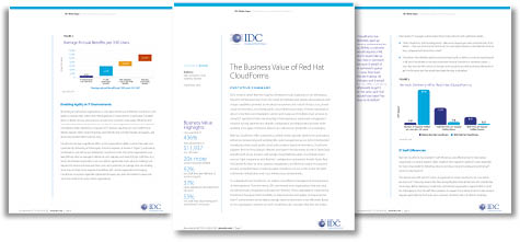 Rapport IDC sur la gestion de Cloud hybride