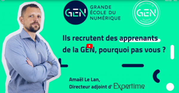 Les Talents de la Grande Ecole du Numérique