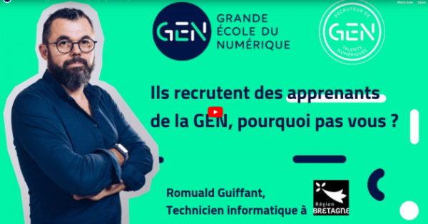 Osez recruter des apprenants de la Grande École du Numérique !