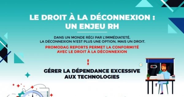 Le droit à la déconnexion expliqué en infographie