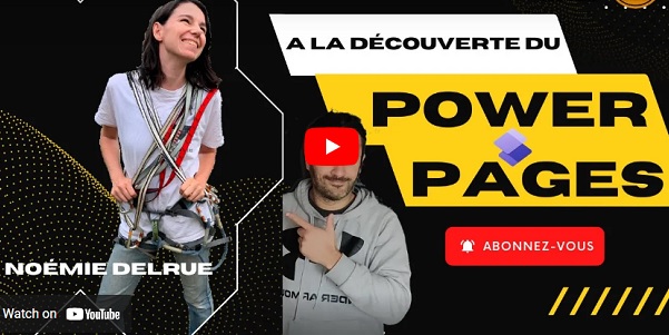 A la découverte du Power Pages