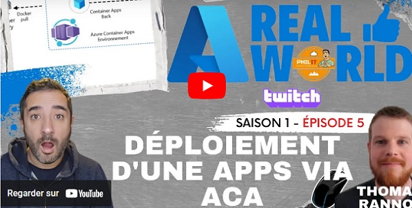 Replay Twitch Azure Real World – Déploiement d’une infrastructure via Azure