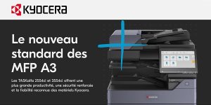 Le nouveau standard des MFP A3 Kyocera