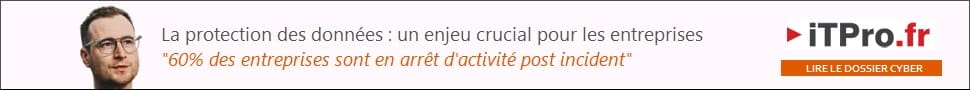 La Protection des données un enjeu crucial pour les entreprises - Dossier iTPro.fr - 970x90