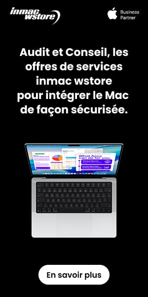 Mac en entreprise avec inmac wstore : le levier d’un poste de travail moderne