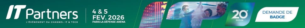 La 20ᵉ édition d’IT Partners marque un tournant fort : deux décennies au service du Channel IT, Tech, Communication et Audiovisuel. Les 4 et 5 février 2026, le salon se tiendra à Paris La Défense Arena.