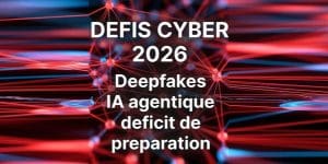 Cybersécurité 2026 : Deepfakes, IA agentique et déficit de préparation