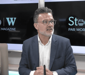 William Biotteau, Vice-Président des ventes indirectes, des services professionnels, du marketing et de la communication chez Toshiba TFIS