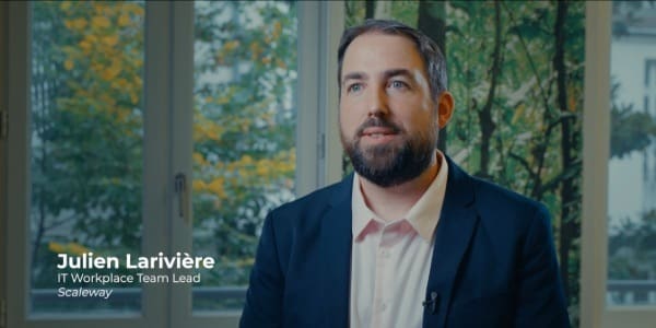 Le Mac transforme le quotidien professionnel des collaborateurs Scaleway